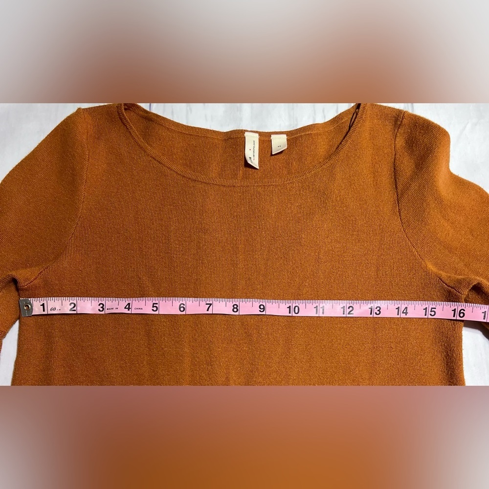 Moth by Anthropologie Chester Sweater Knit Bell Sleeve Tunic Dress - Picture 7 of 7